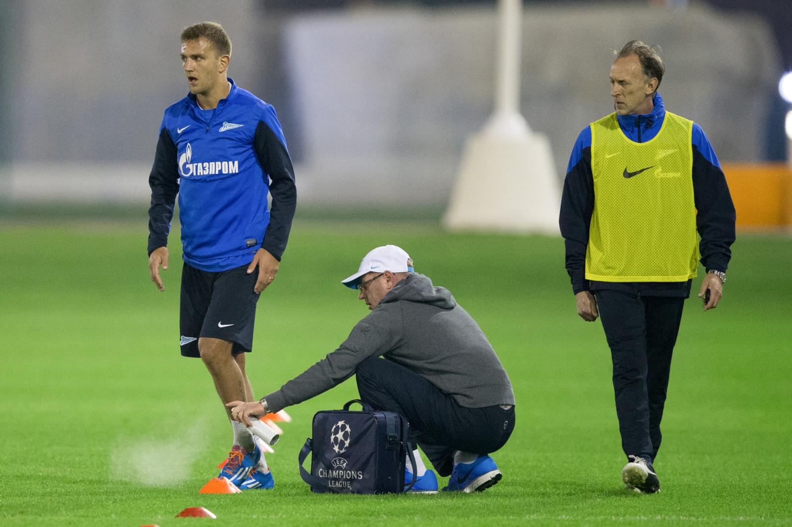 Сборы в Дохе: 16 января, вечерняя тренировка