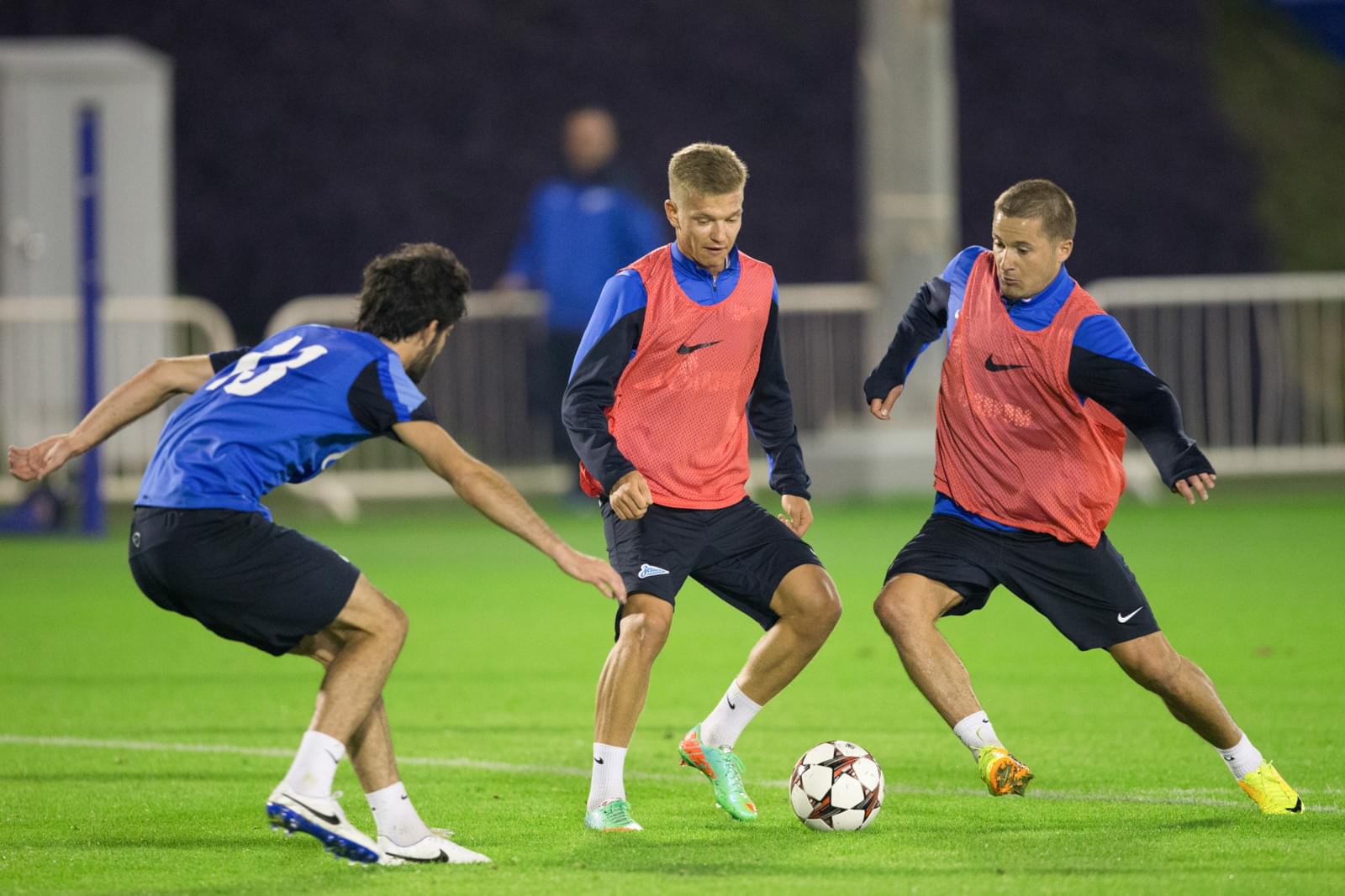 Сборы в Дохе: 16 января, вечерняя тренировка