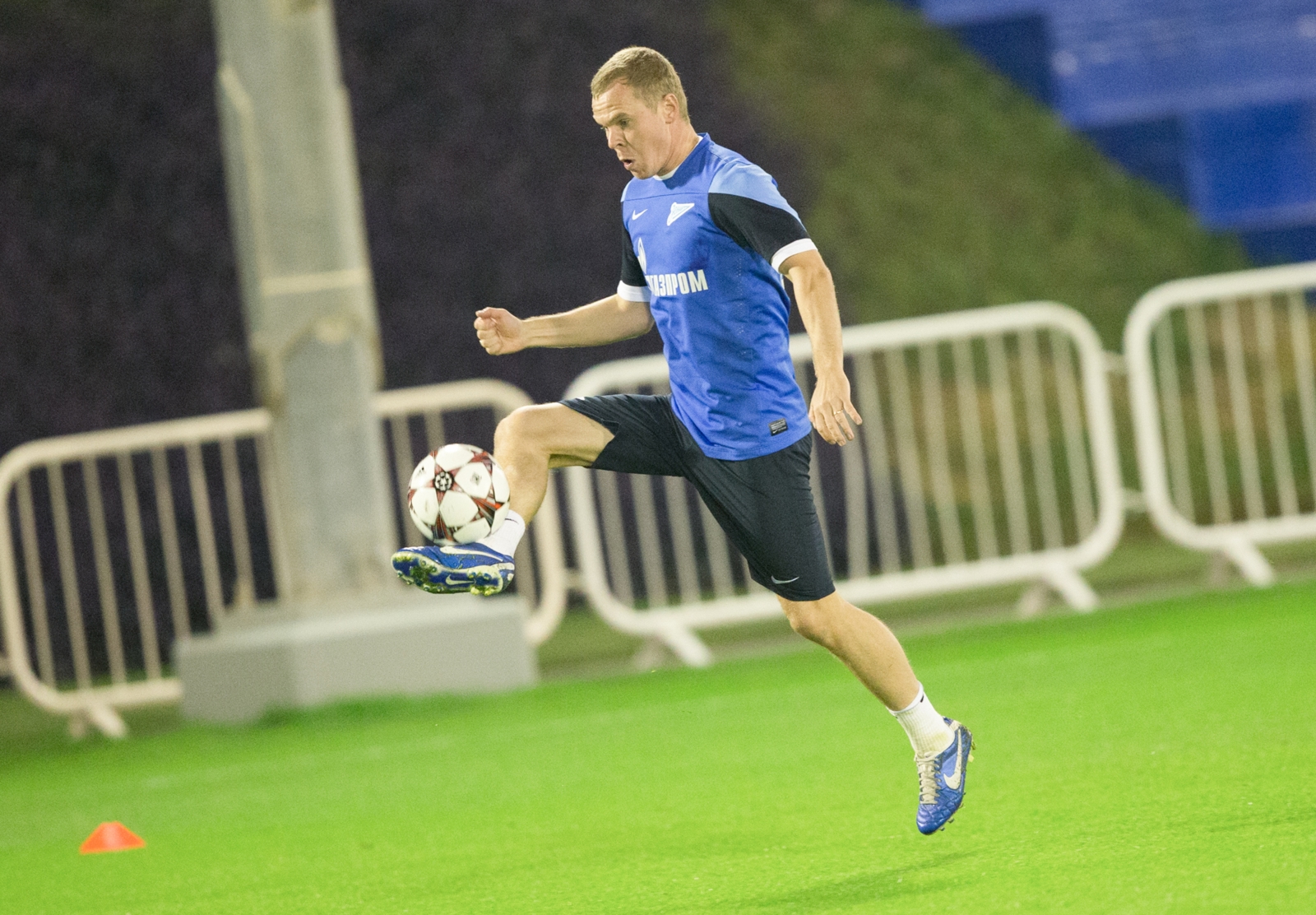 Сборы в Дохе: 16 января, вечерняя тренировка