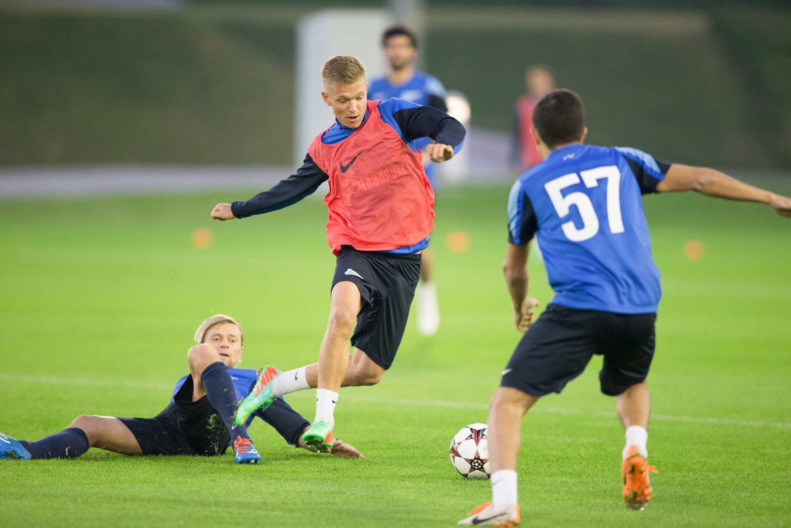 Сборы в Дохе: 16 января, вечерняя тренировка