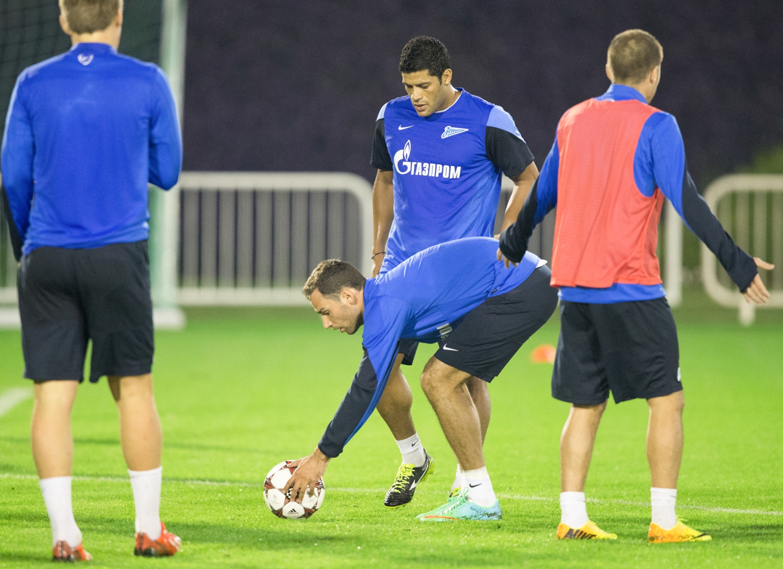 Сборы в Дохе: 16 января, вечерняя тренировка