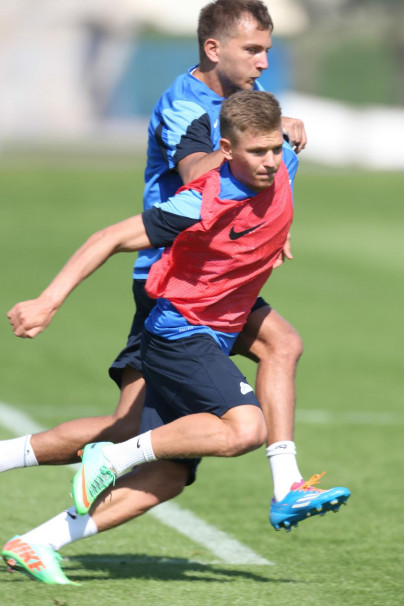 Сборы в Дохе: 17 января, утренняя тренировка