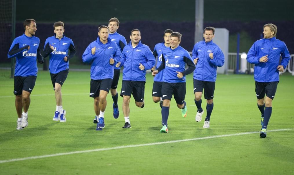 Сборы в Дохе: 19 января, вечерняя тренировка