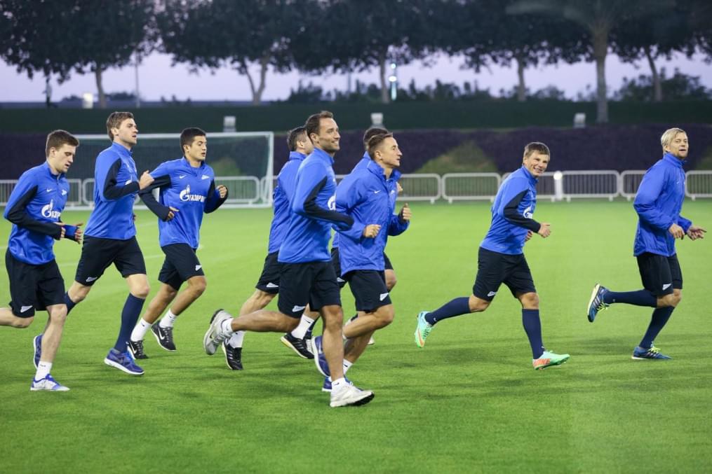 Сборы в Дохе: 19 января, вечерняя тренировка