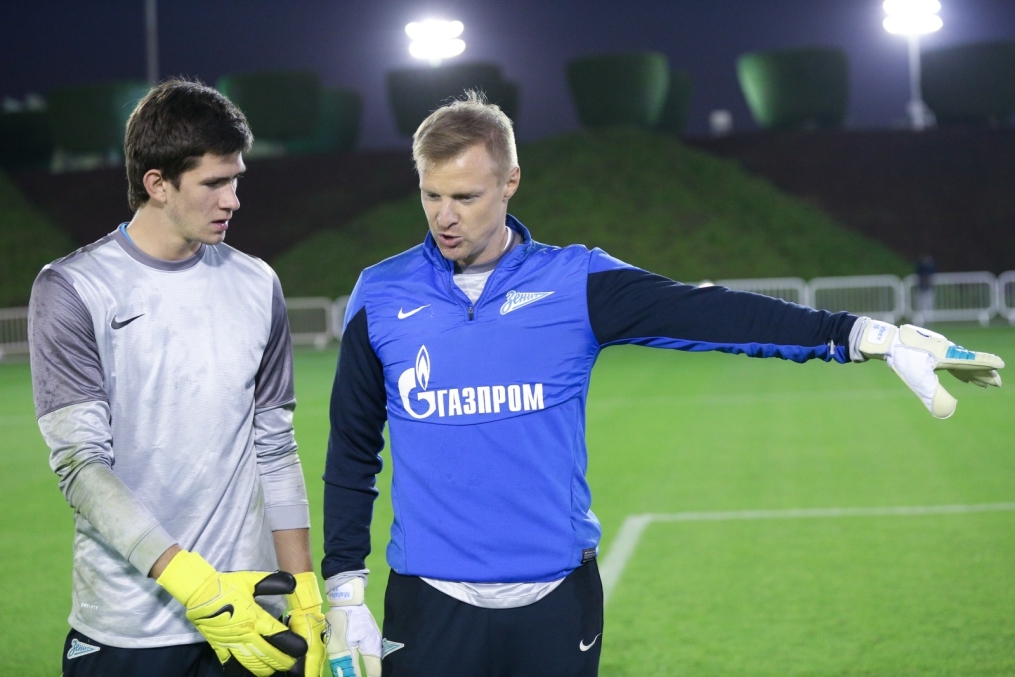 Сборы в Дохе: 19 января, вечерняя тренировка