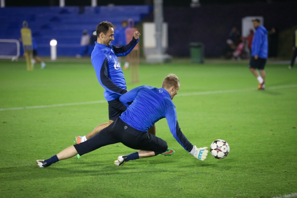 Сборы в Дохе: 19 января, вечерняя тренировка