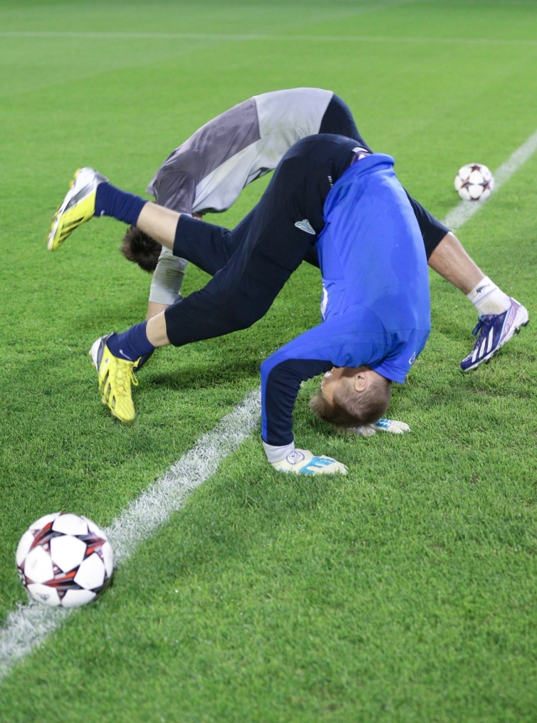 Сборы в Дохе: 19 января, вечерняя тренировка