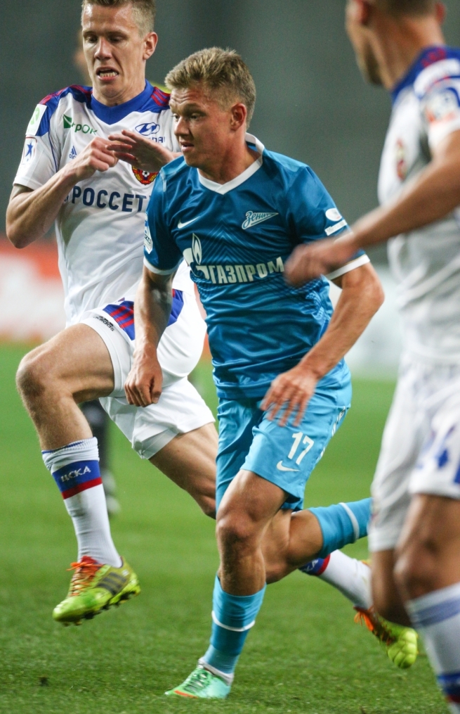 Объединенный Суперкубок 2014, матч «Зенит» — ЦСКА