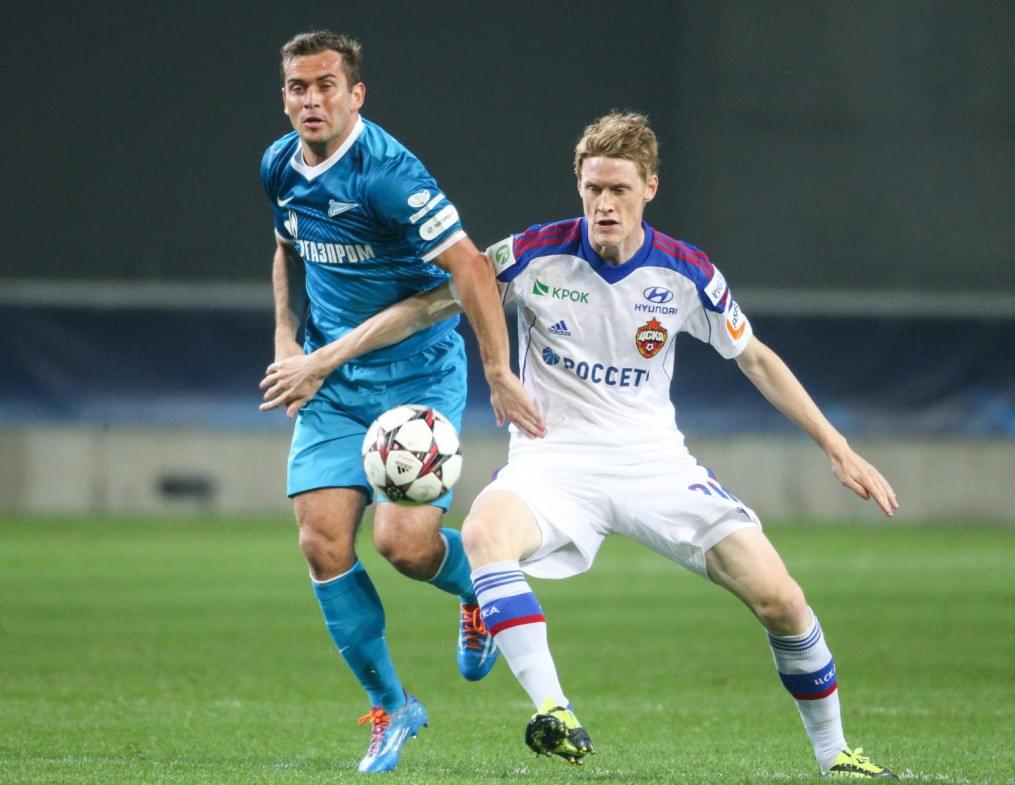 Объединенный Суперкубок 2014, матч «Зенит» — ЦСКА