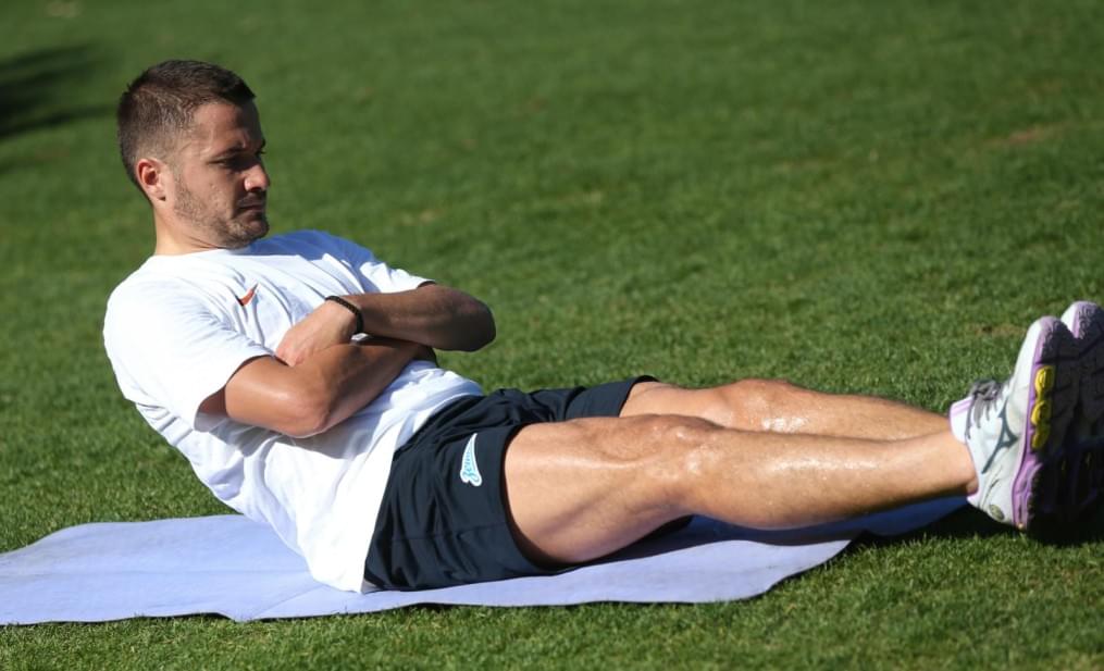 Сборы в Турции: 11 февраля, утренняя тренировка