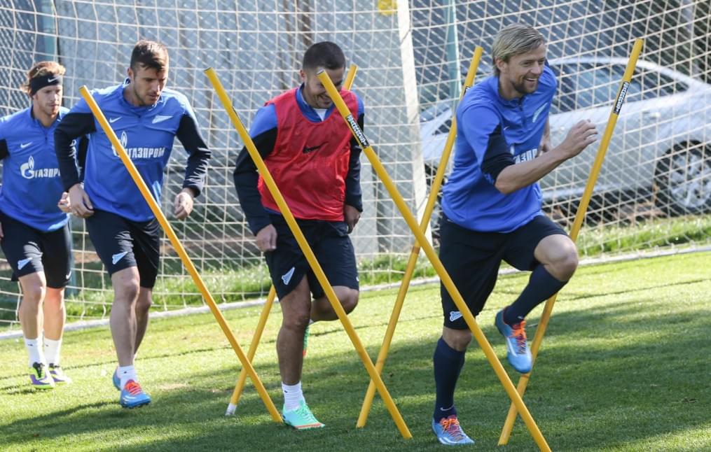 Сборы в Турции: 11 февраля, утренняя тренировка