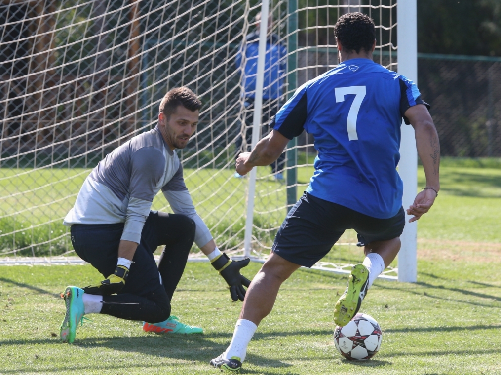 Сборы в Турции: 13 февраля, утренняя тренировка