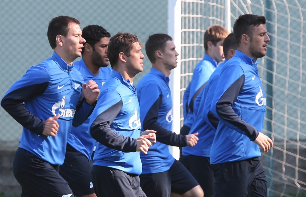 Сборы в Турции: 13 февраля, утренняя тренировка