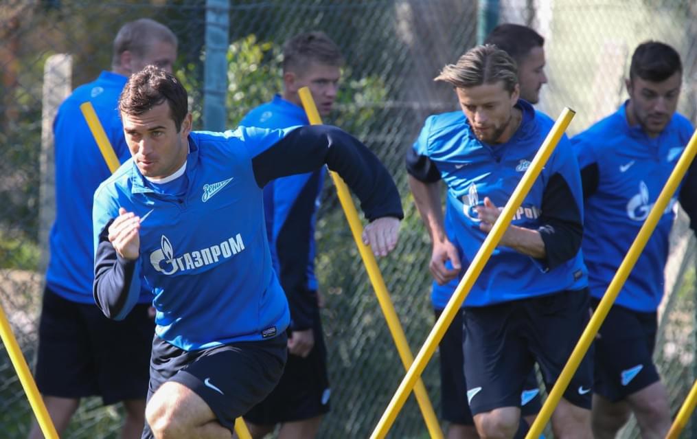 Сборы в Турции: 13 февраля, утренняя тренировка