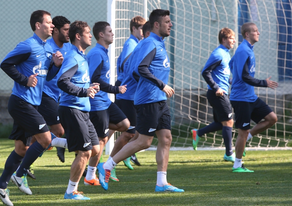 Сборы в Турции: 13 февраля, утренняя тренировка