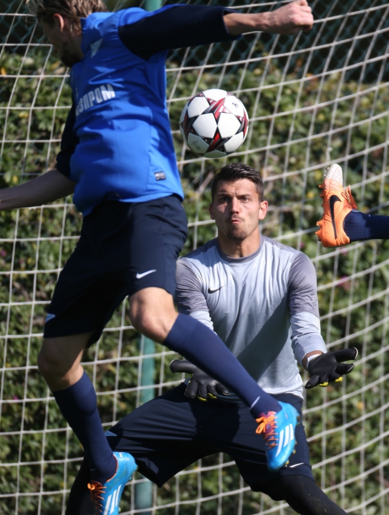 Сборы в Турции: 13 февраля, утренняя тренировка