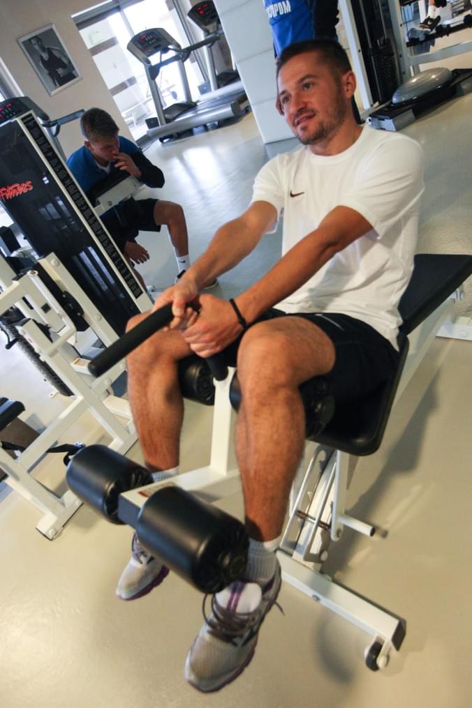 Сборы в Турции: 14 февраля, утренняя тренировка