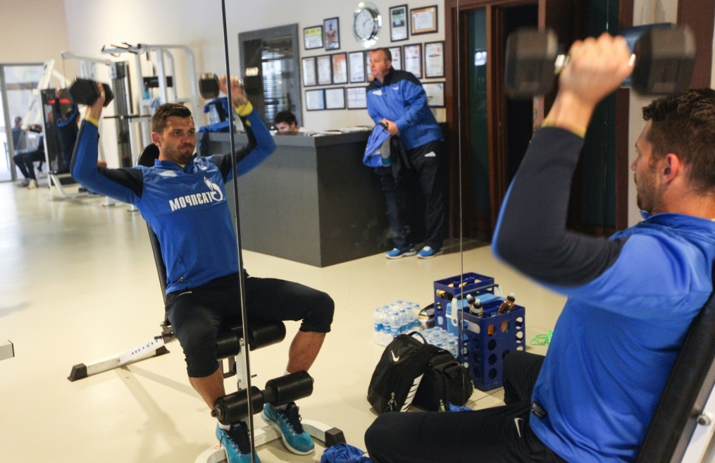 Сборы в Турции: 14 февраля, утренняя тренировка