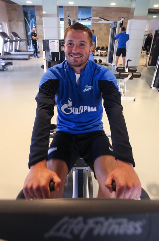 Сборы в Турции: 14 февраля, утренняя тренировка