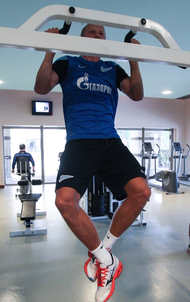 Сборы в Турции: 14 февраля, утренняя тренировка