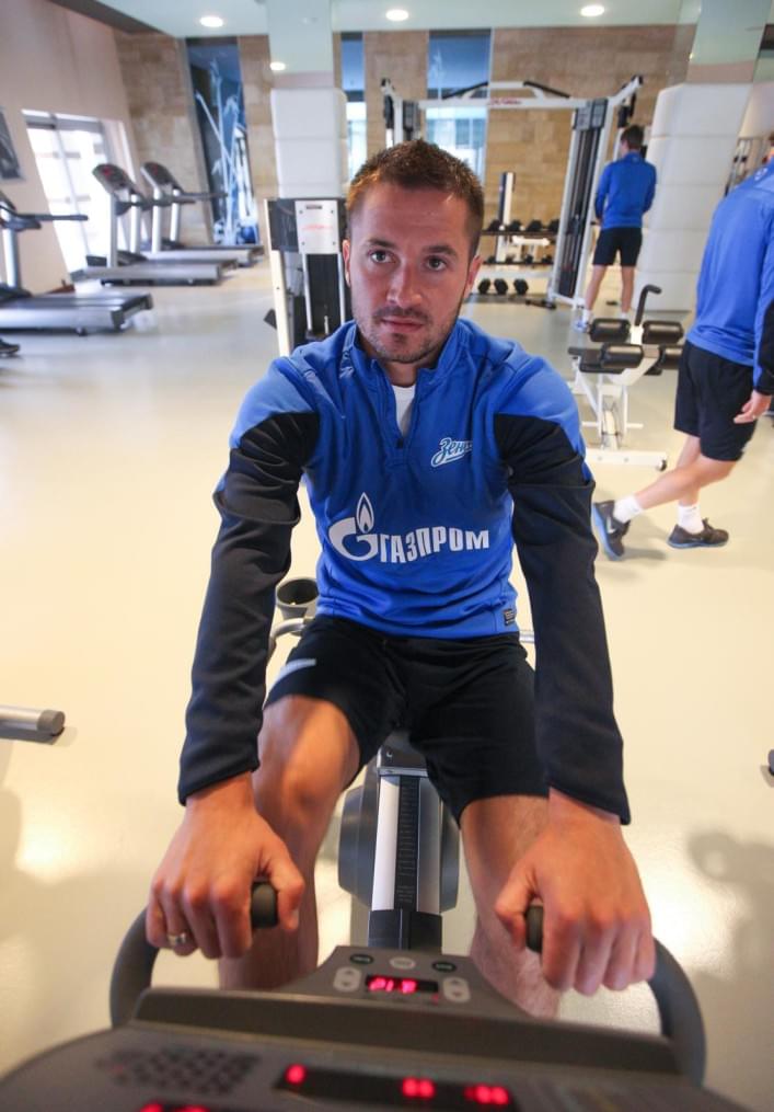 Сборы в Турции: 14 февраля, утренняя тренировка