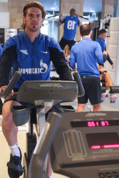 Сборы в Турции: 14 февраля, утренняя тренировка