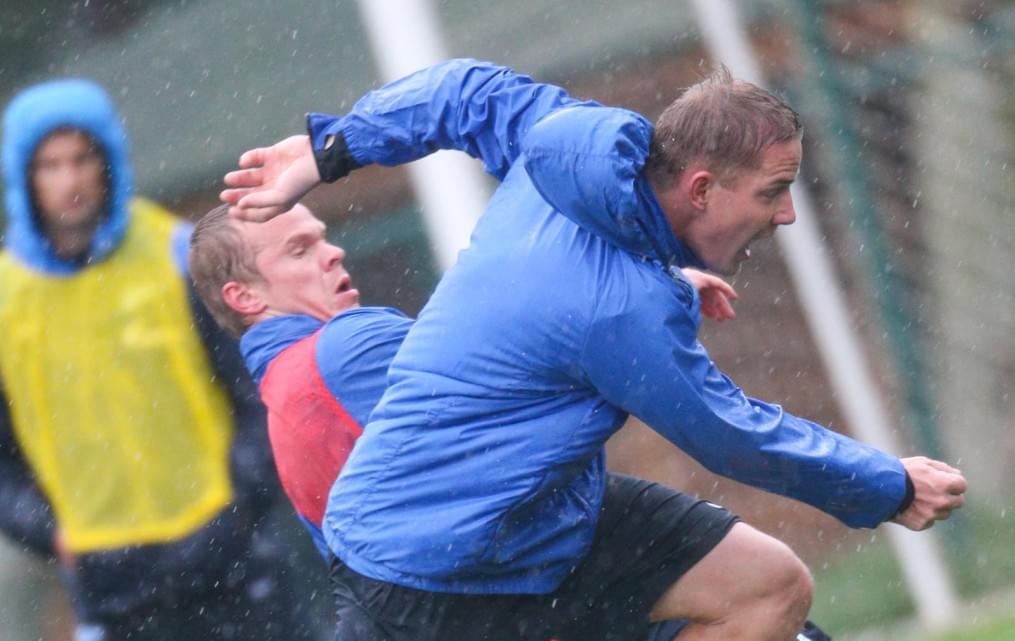 Сборы в Турции: 15 февраля, утренняя тренировка