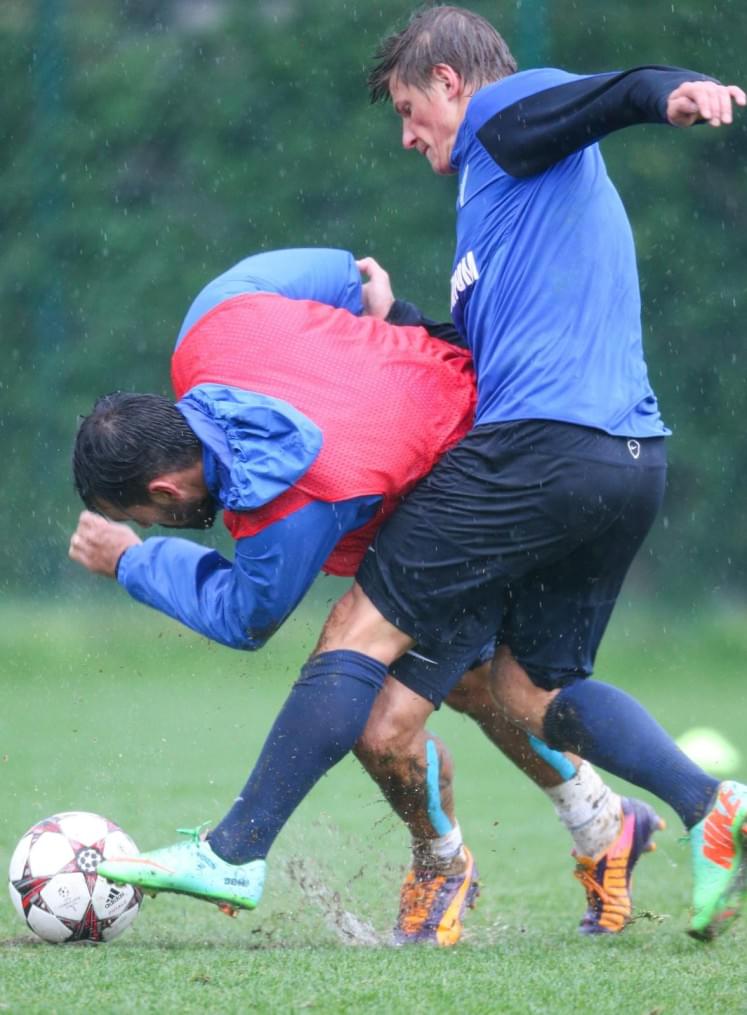 Сборы в Турции: 15 февраля, утренняя тренировка