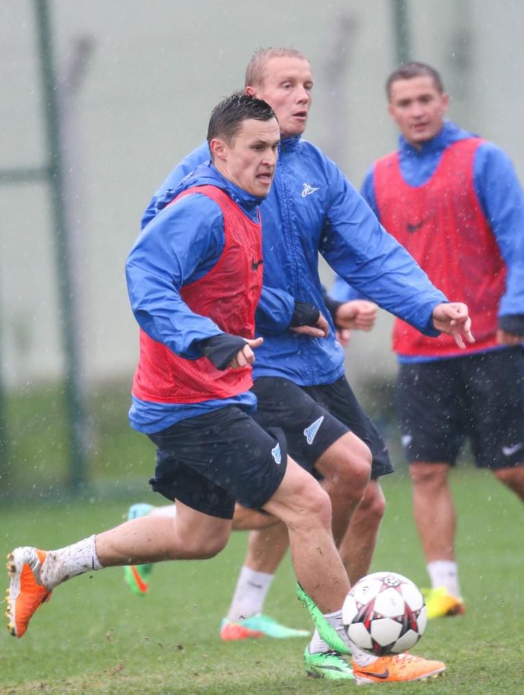 Сборы в Турции: 15 февраля, утренняя тренировка