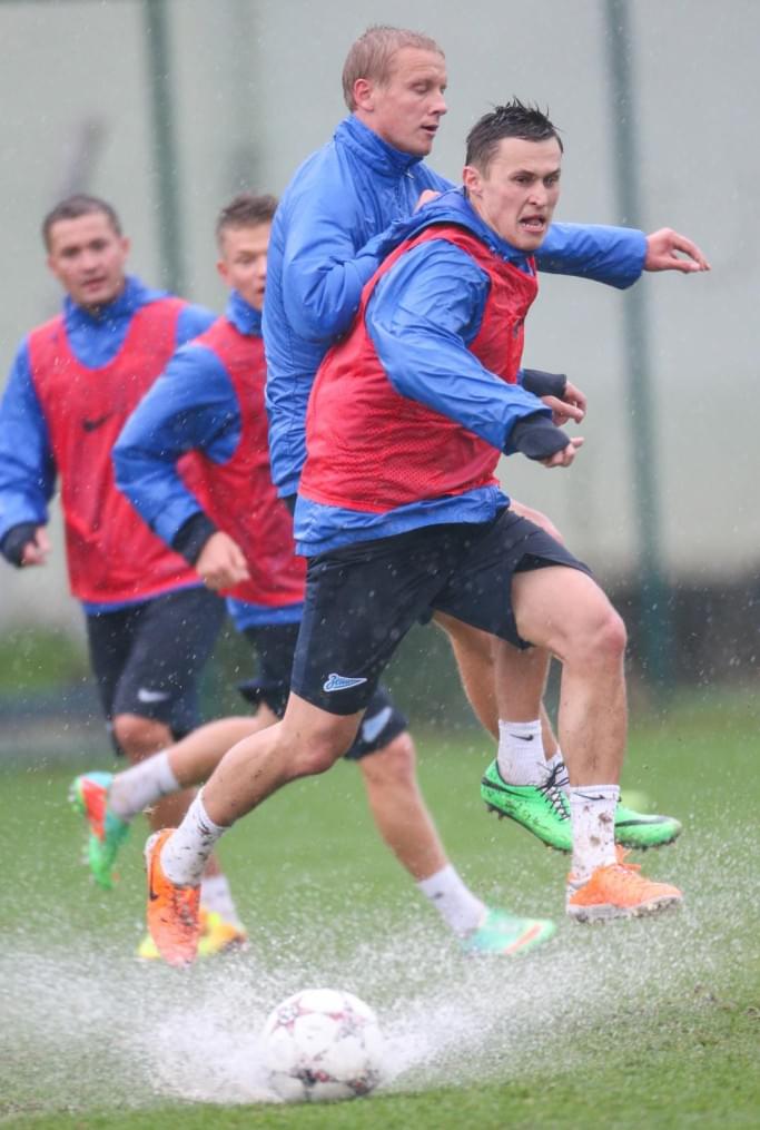 Сборы в Турции: 15 февраля, утренняя тренировка