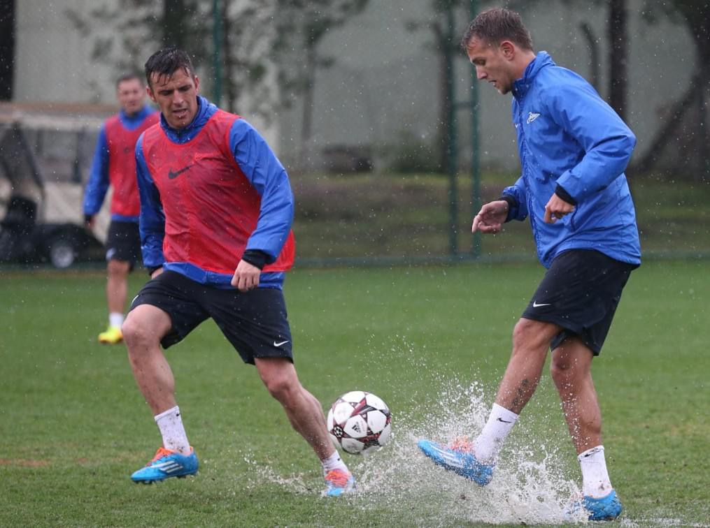 Сборы в Турции: 15 февраля, утренняя тренировка