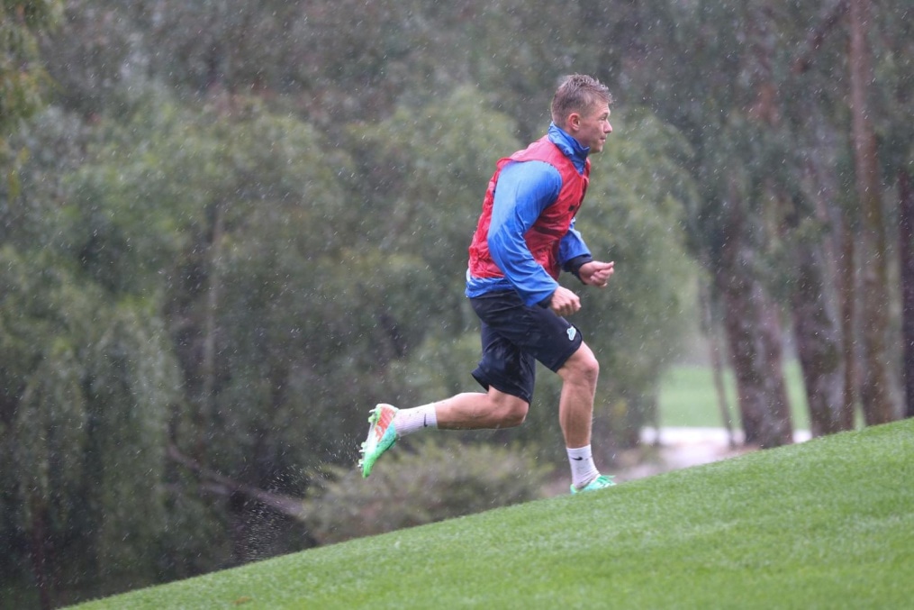 Сборы в Турции: 15 февраля, утренняя тренировка