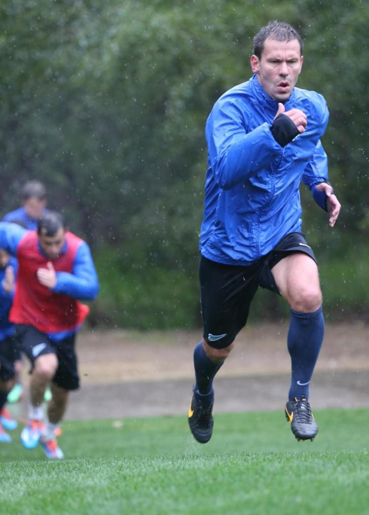 Сборы в Турции: 15 февраля, утренняя тренировка