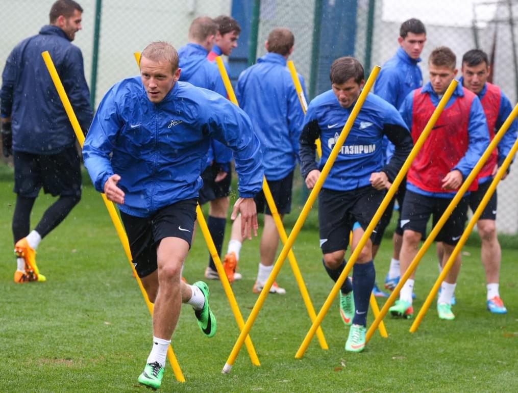 Сборы в Турции: 15 февраля, утренняя тренировка