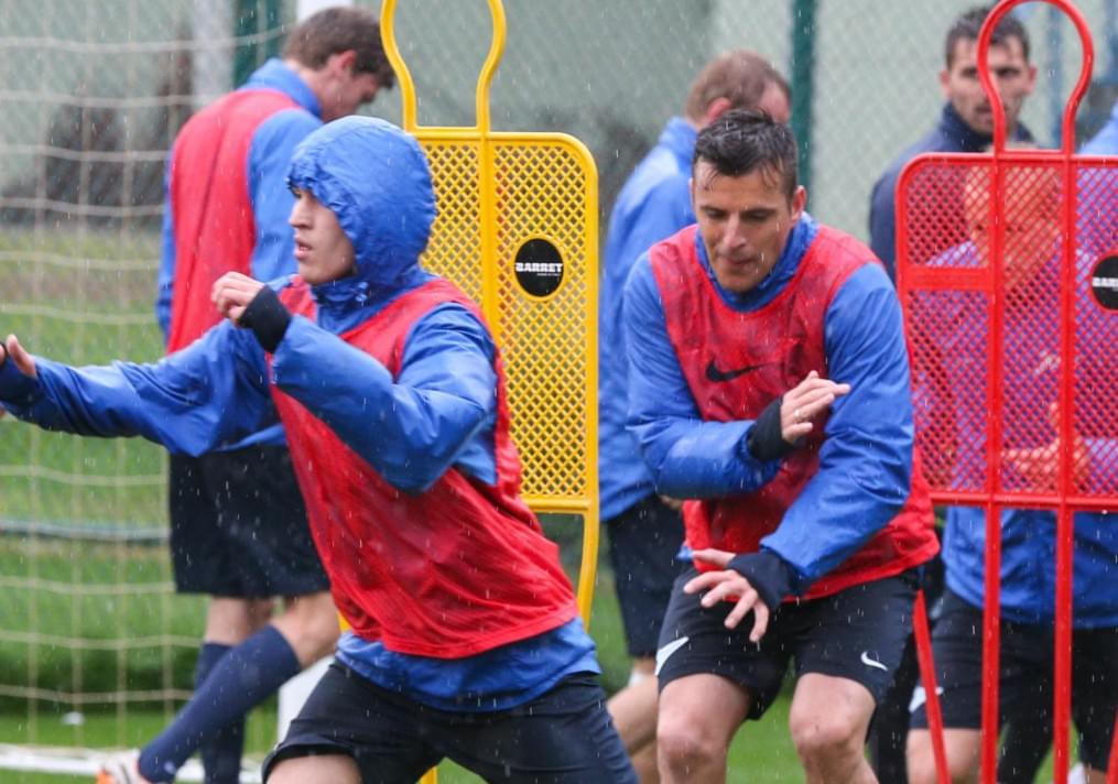 Сборы в Турции: 15 февраля, утренняя тренировка