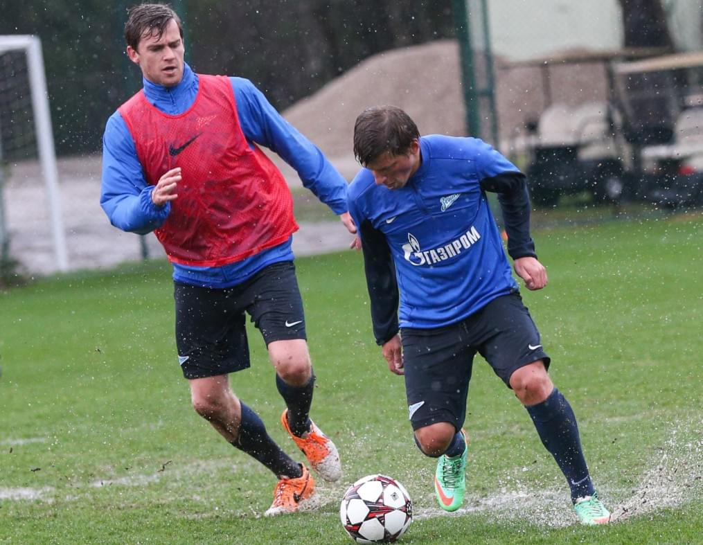 Сборы в Турции: 15 февраля, утренняя тренировка