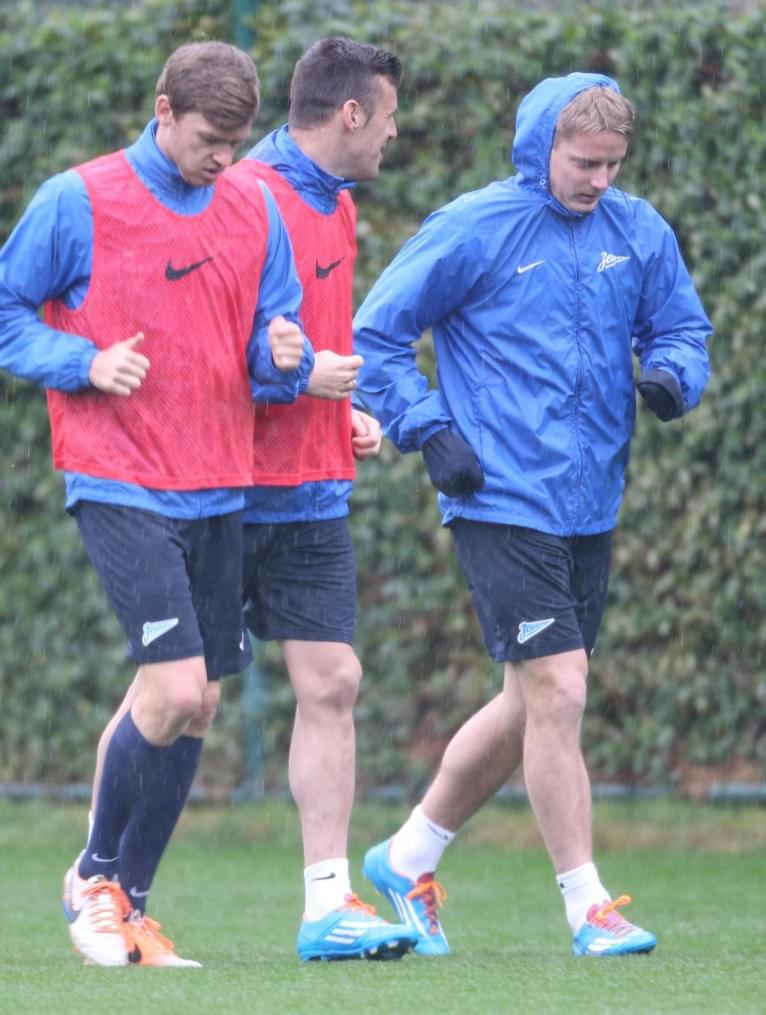 Сборы в Турции: 15 февраля, утренняя тренировка