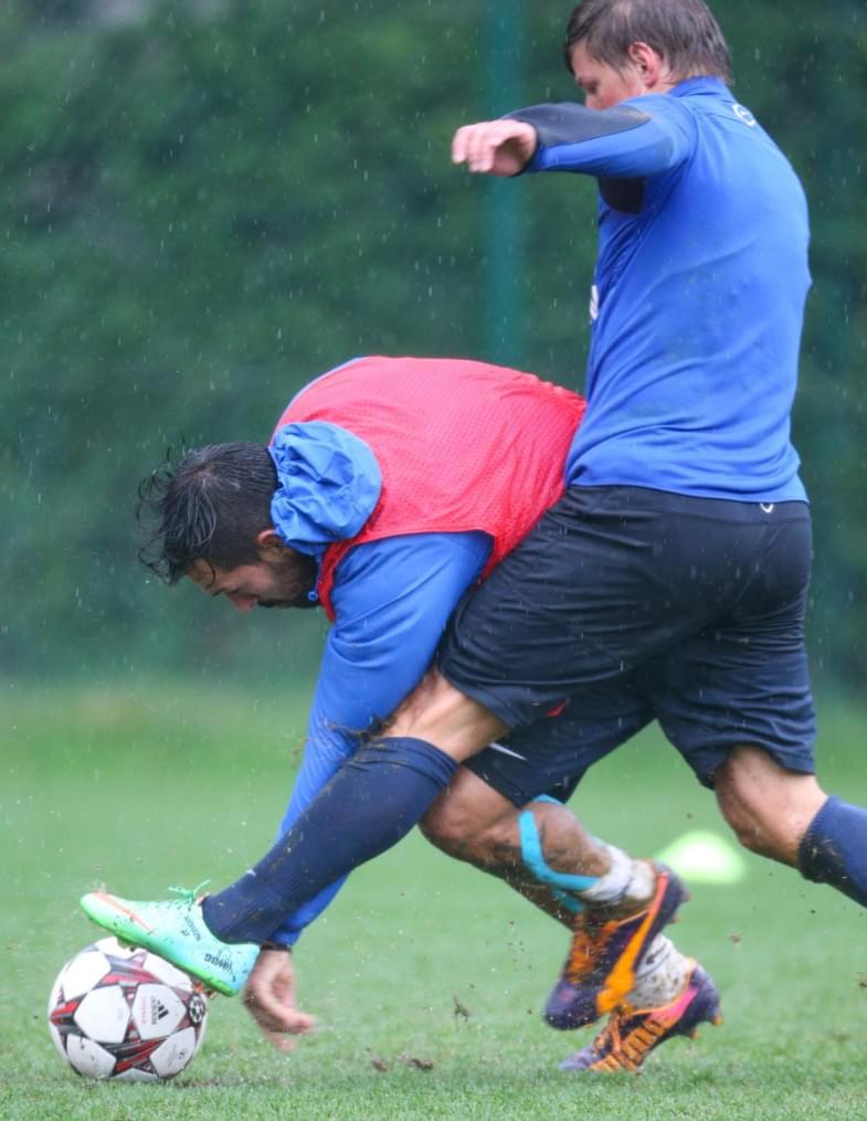 Сборы в Турции: 15 февраля, утренняя тренировка