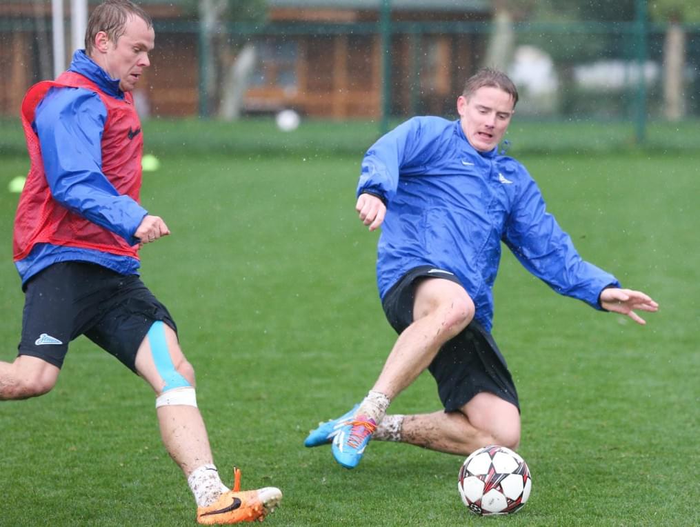 Сборы в Турции: 15 февраля, утренняя тренировка