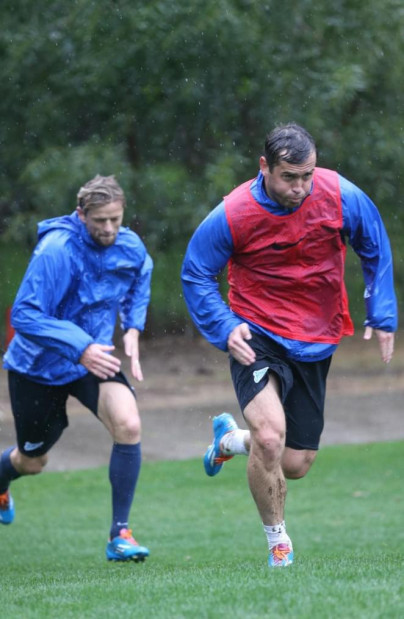 Сборы в Турции: 15 февраля, утренняя тренировка