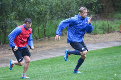 Сборы в Турции: 15 февраля, утренняя тренировка