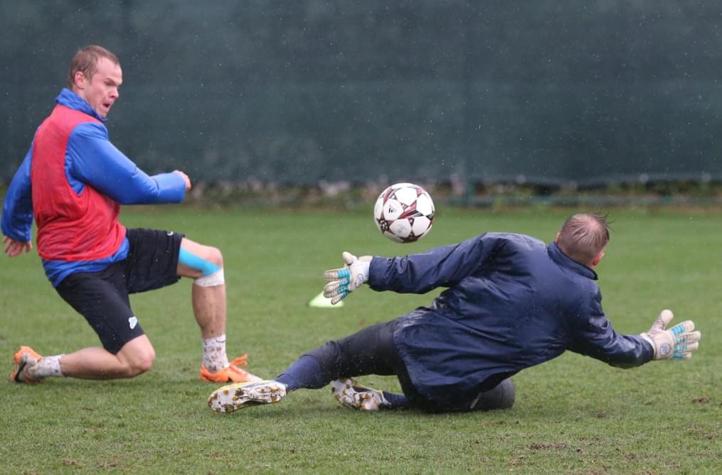 Сборы в Турции: 15 февраля, утренняя тренировка