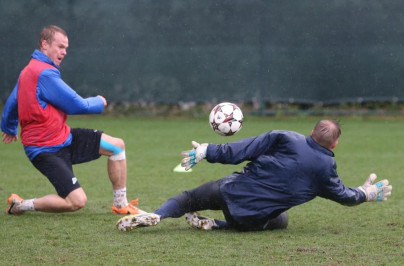 Сборы в Турции: 15 февраля, утренняя тренировка