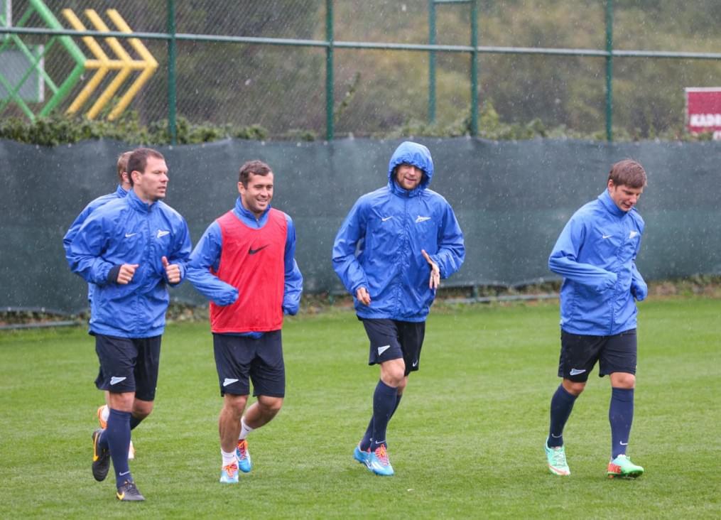 Сборы в Турции: 15 февраля, утренняя тренировка