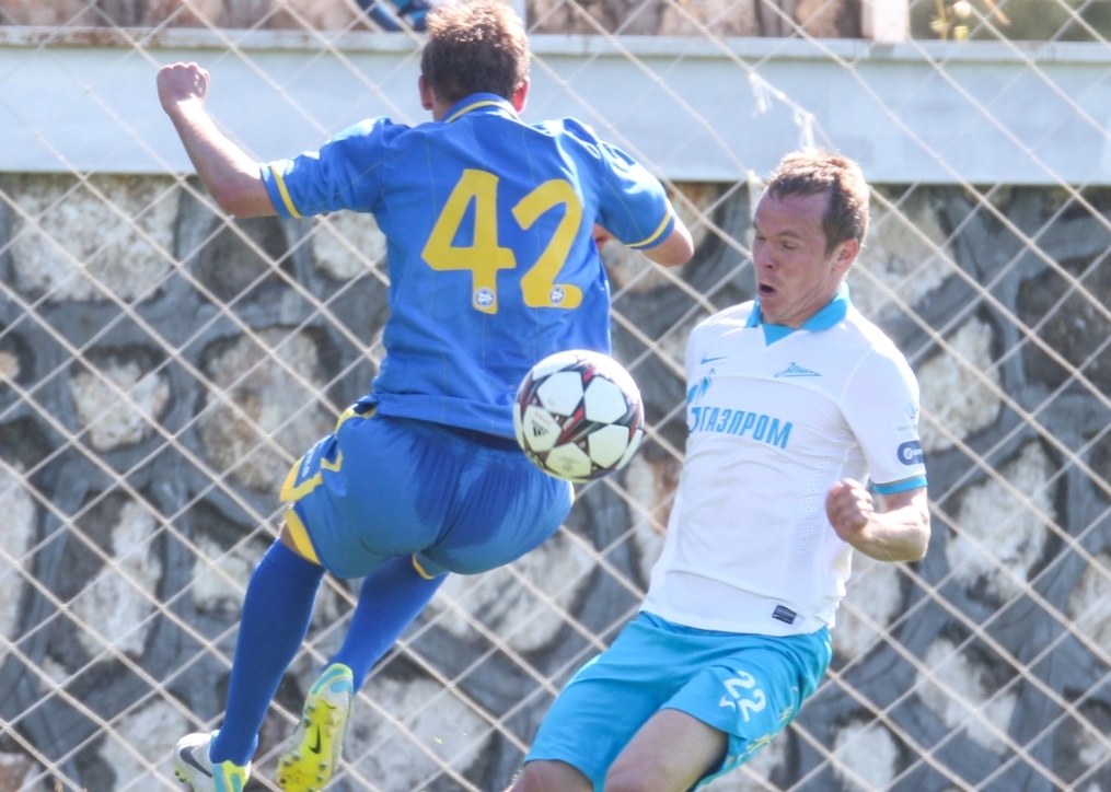 Товарищеский матч «Зенит» — БАТЭ