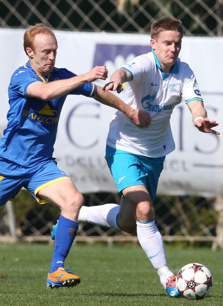 Товарищеский матч «Зенит» — БАТЭ