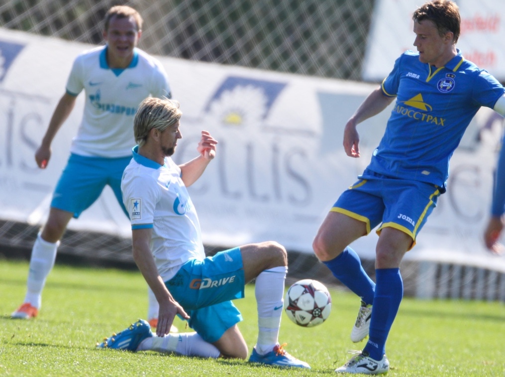 Товарищеский матч «Зенит» — БАТЭ