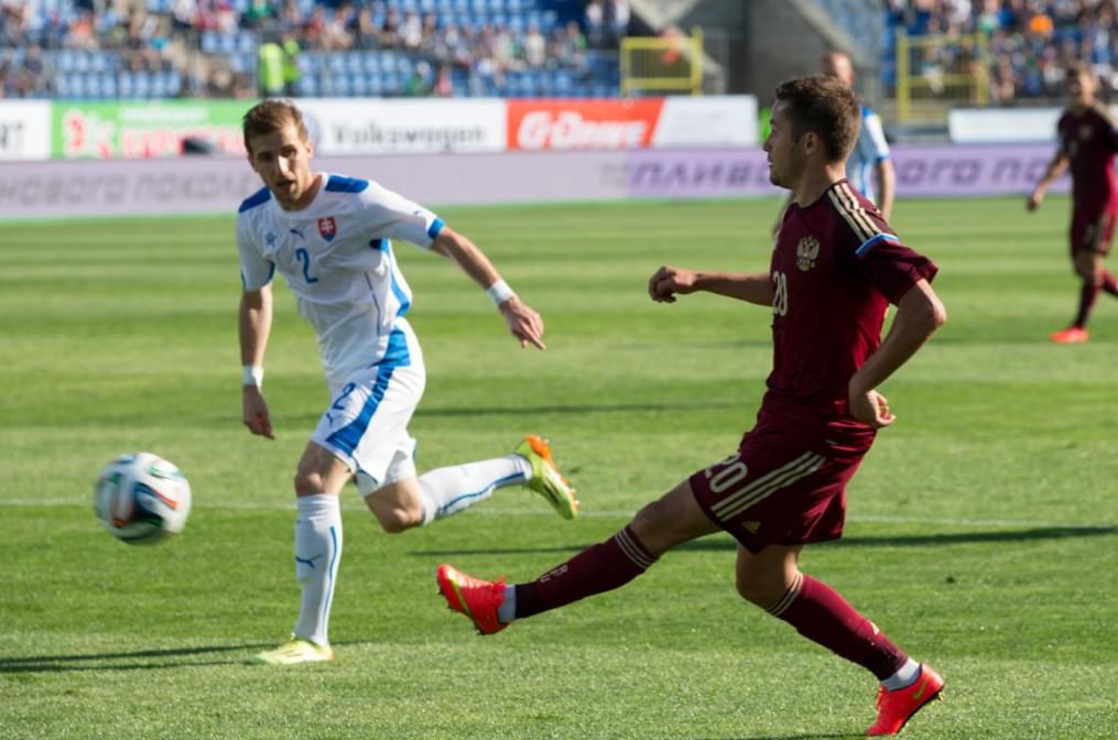 Товарищеский матч по футболу Россия — Словакия