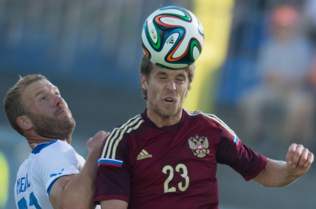 Товарищеский матч по футболу Россия — Словакия