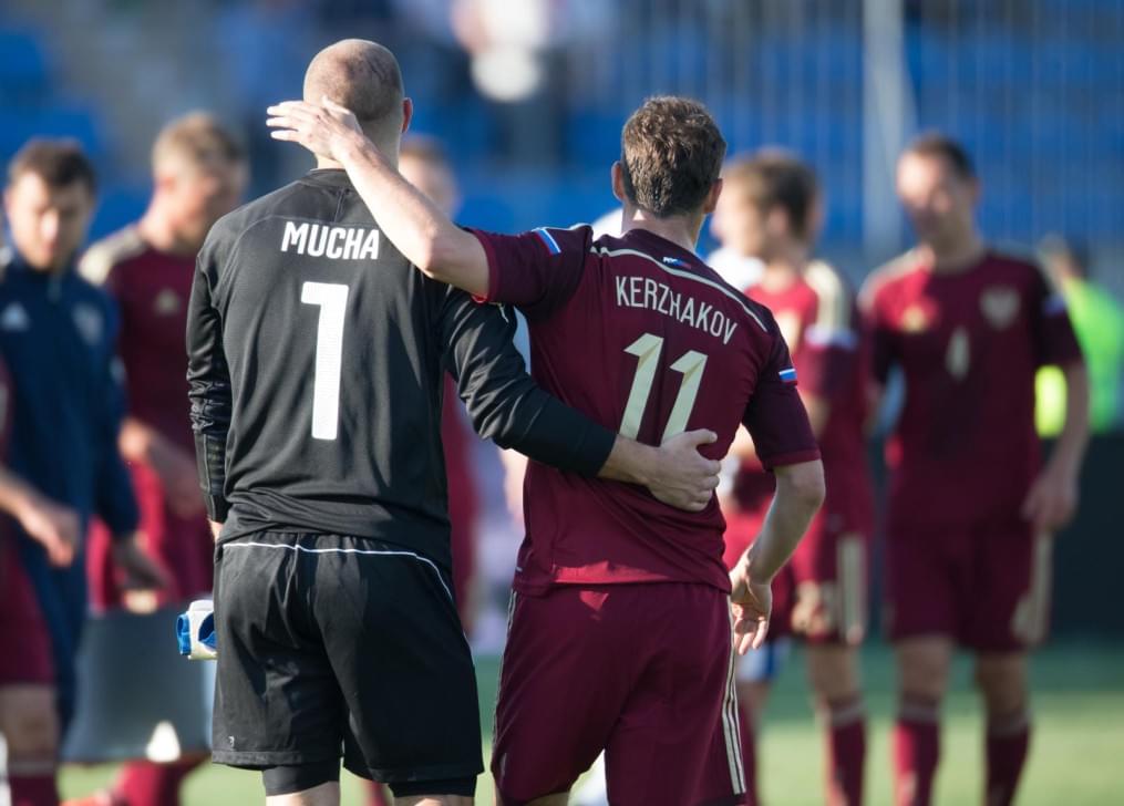 Товарищеский матч по футболу Россия — Словакия